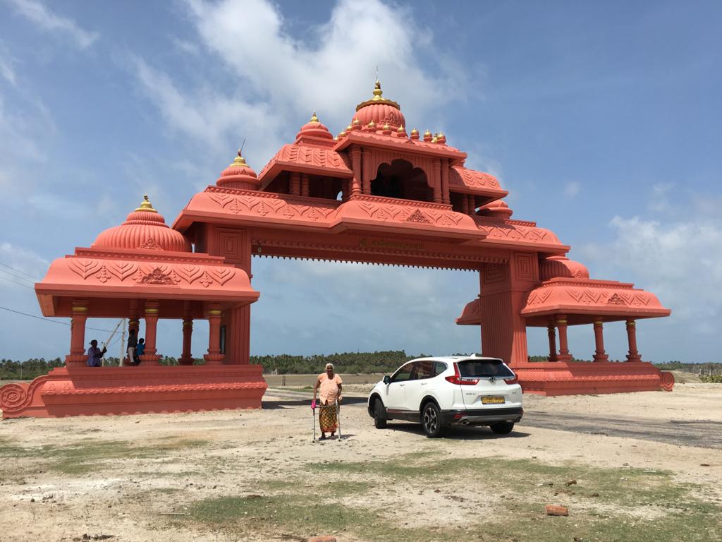 kovil, entrance arch, architect, sri lankan tamil, design.